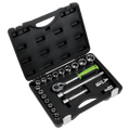 Socket Set 1/2"Sq Drive 21pc S01237
