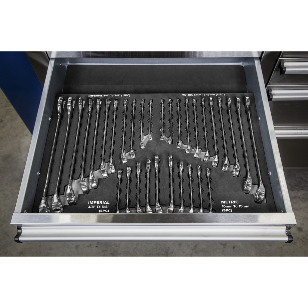 Metric/Imperial Combination Spanner Set 32pc S01239