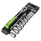 Socket Set 3/8"Sq Drive 12pc S01242