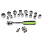 Socket Set 3/8"Sq Drive 19pc S01243