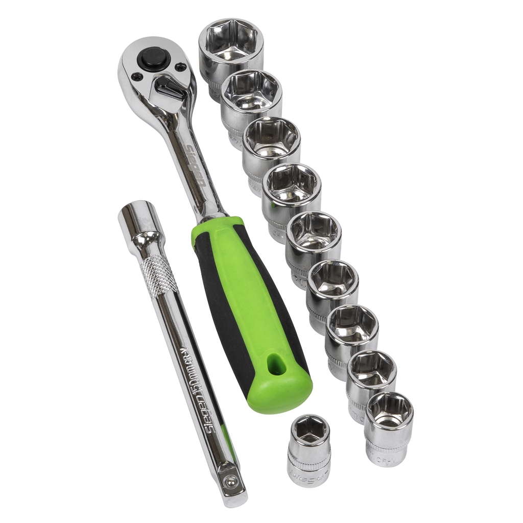 Socket Set 1/2"Sq Drive 12pc S01244
