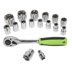 Socket Set 1/2"Sq Drive 17pc S01245