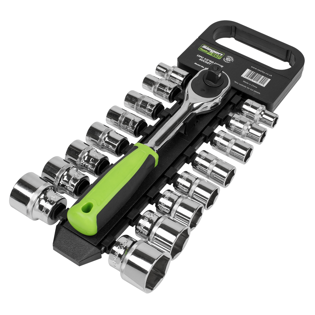 Socket Set 1/2"Sq Drive 17pc S01245
