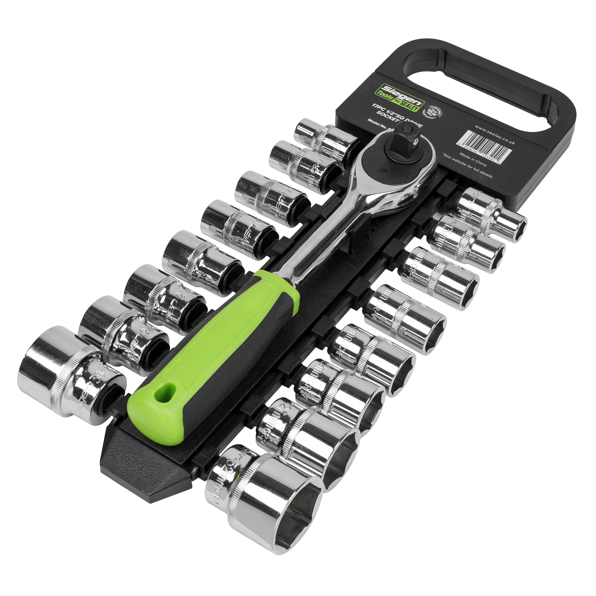 Socket Set 1/2"Sq Drive 17pc S01245