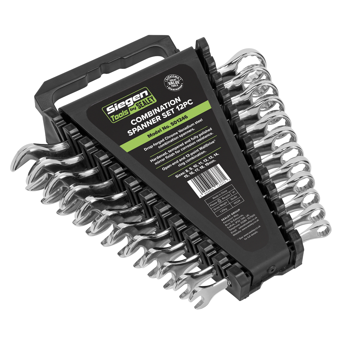 Combination Spanner Set 12pc S01246