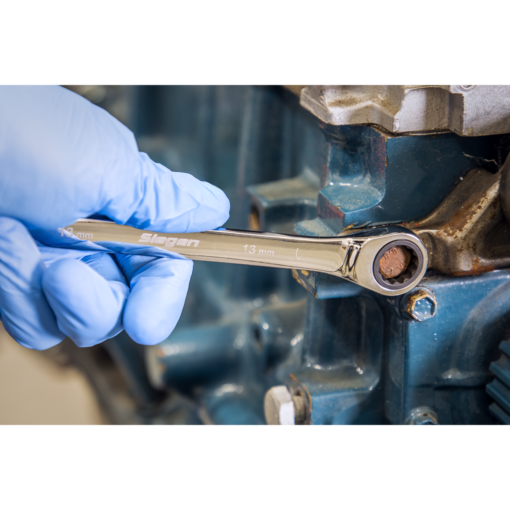 Combination Ratchet Spanner Set 15pc S01247