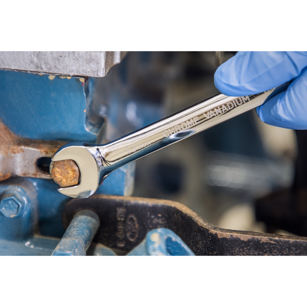 Combination Ratchet Spanner Set 15pc S01247