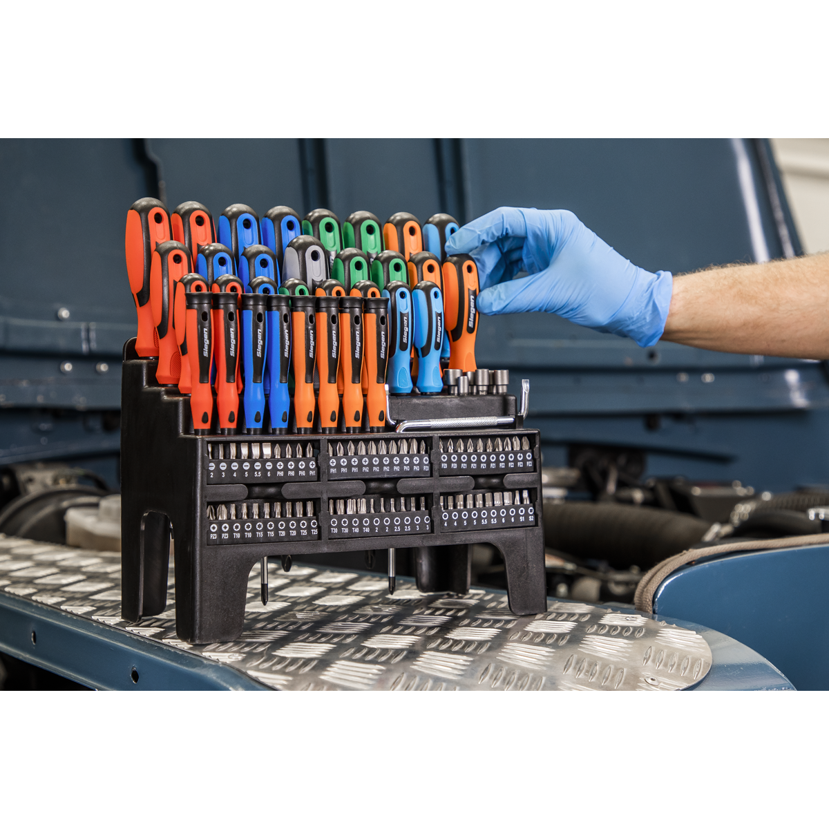 Screwdriver, Bit & Nut Driver Set 100pc S01248