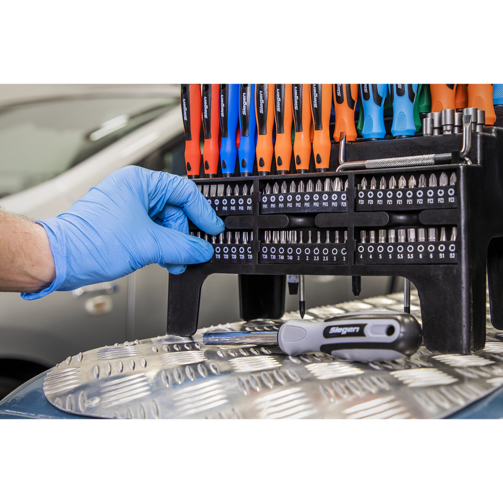 Screwdriver, Bit & Nut Driver Set 100pc S01248