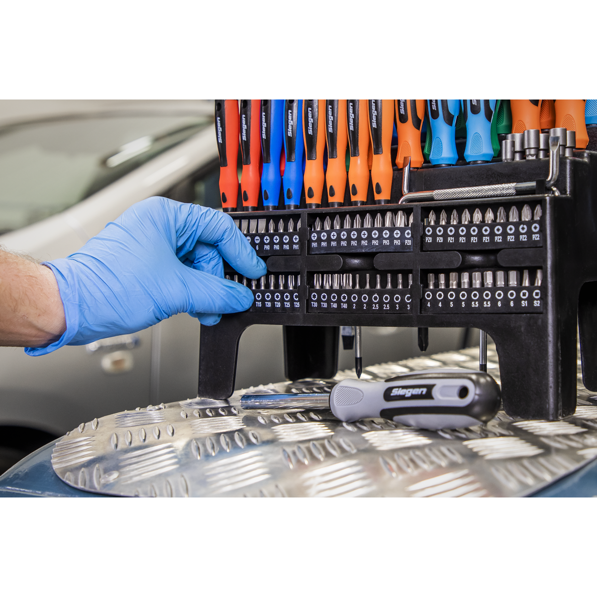 Screwdriver, Bit & Nut Driver Set 100pc S01248