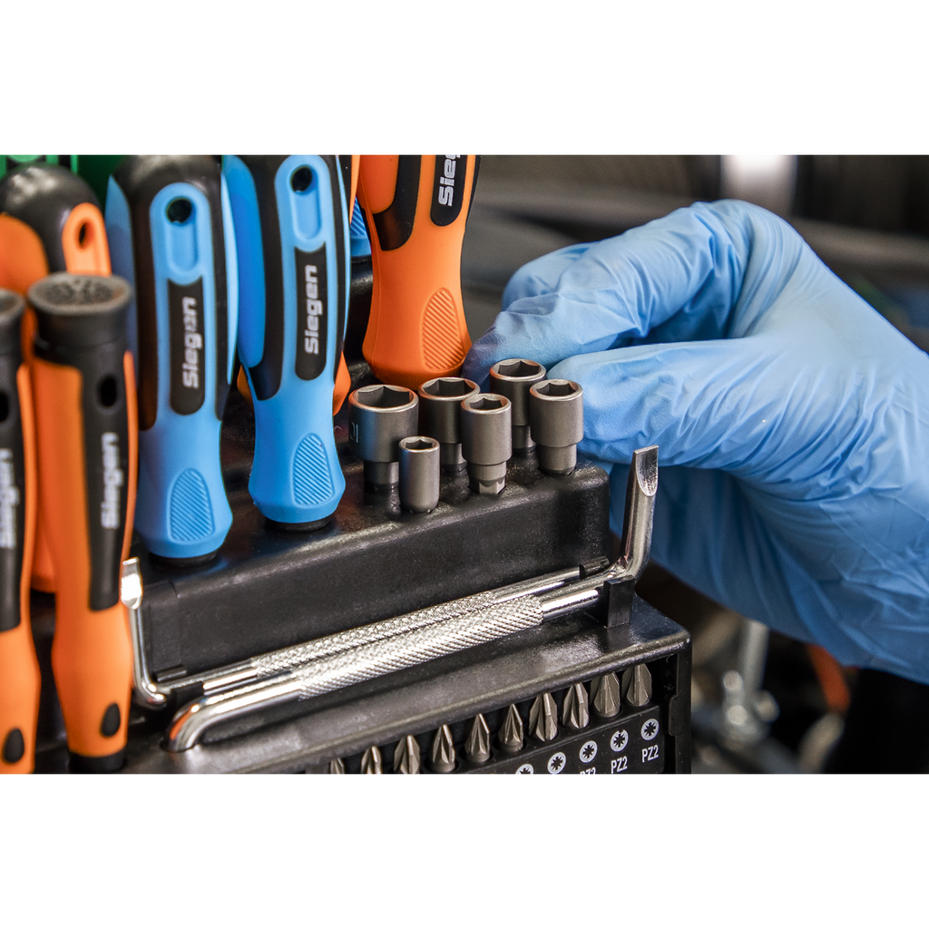 Screwdriver, Bit & Nut Driver Set 100pc S01248