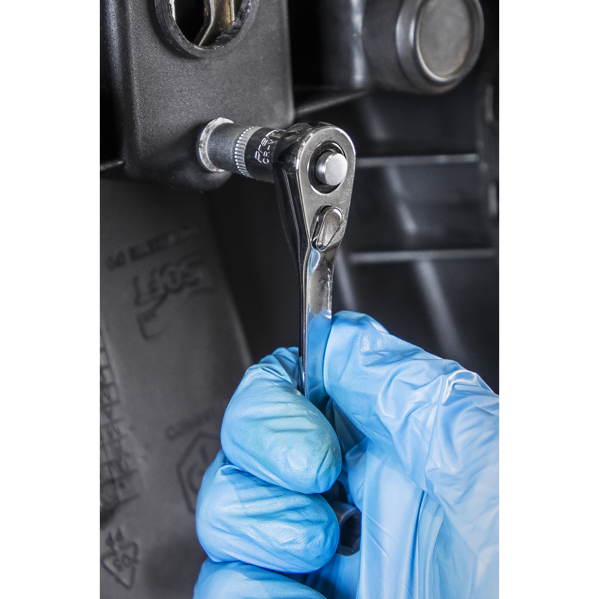 Micro Ratchet Bit Driver & Wrench 1/4"Hex x 1/4"Sq Drive S01251