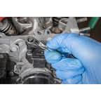 Micro Ratchet Bit Driver & Wrench 1/4"Hex x 1/4"Sq Drive S01251