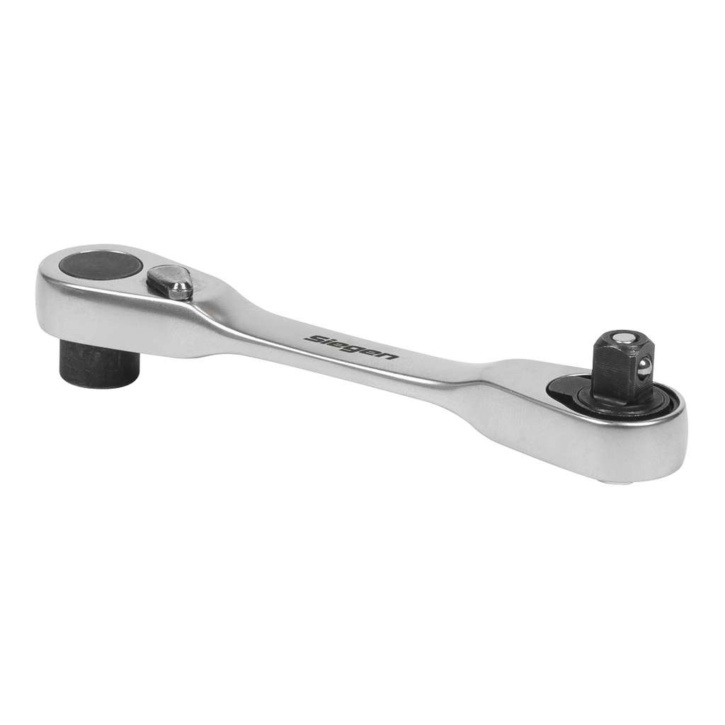 Micro Ratchet Bit Driver & Wrench 1/4"Hex x 1/4"Sq Drive S01251