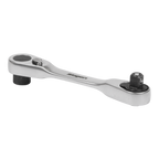 Micro Ratchet Bit Driver & Wrench 1/4"Hex x 1/4"Sq Drive S01251