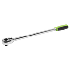 Extra-Long Ratchet Wrench with Flip Reverse 1/4"Sq Drive S01256