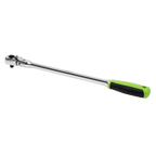 Extra-Long Flexi-Head Ratchet Wrench with Flip Reverse 1/4"Sq Drive S01257