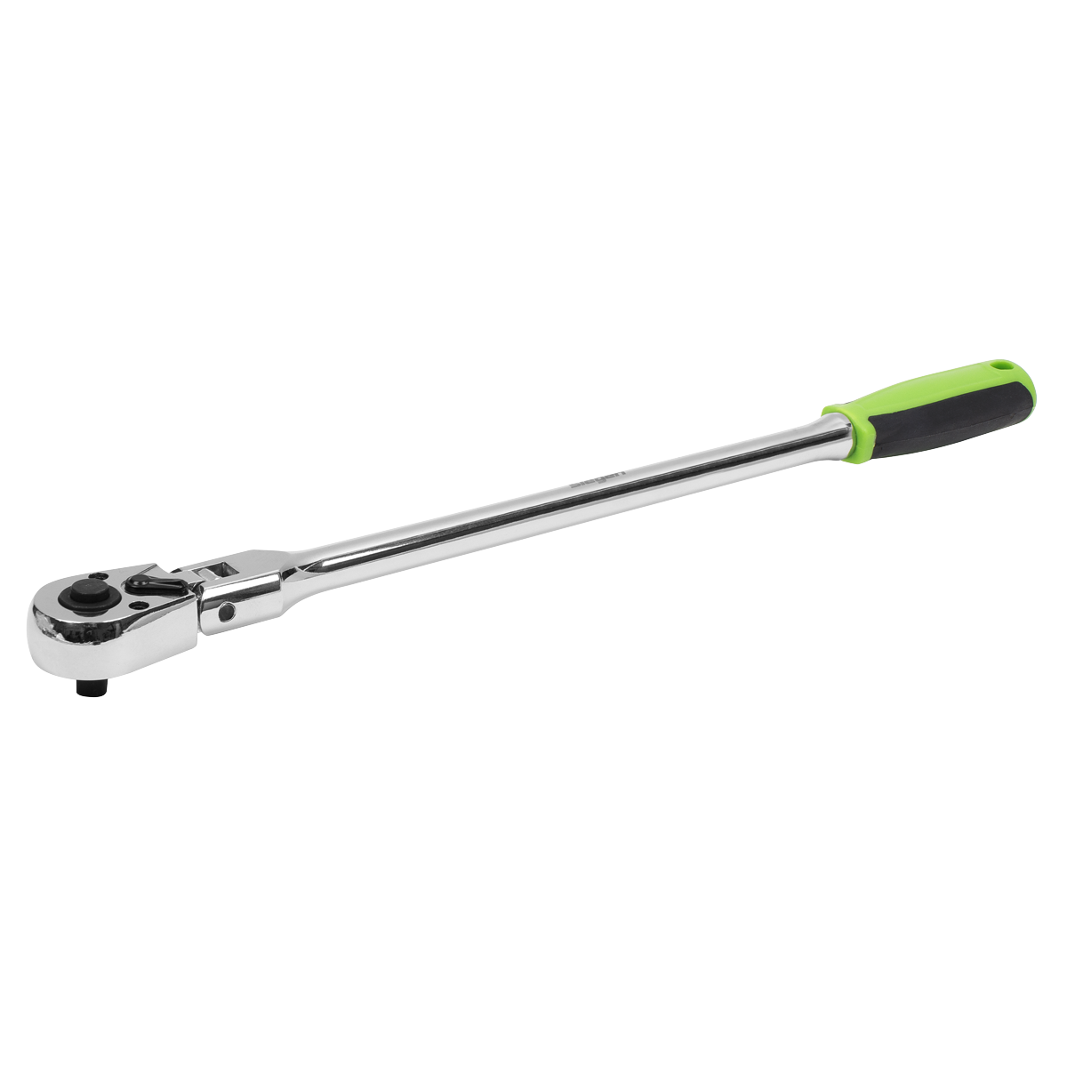 Extra-Long Flexi-Head Ratchet Wrench with Flip Reverse 1/4"Sq Drive S01257