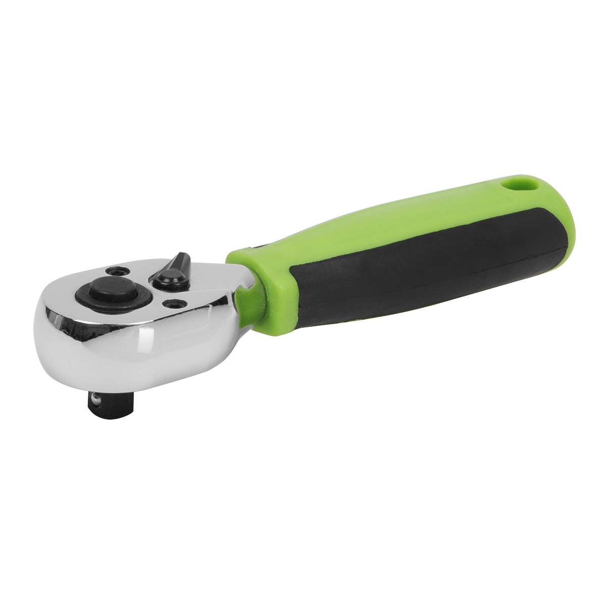 Stubby Ratchet Wrench with Flip Reverse 1/4"Sq Drive S01258