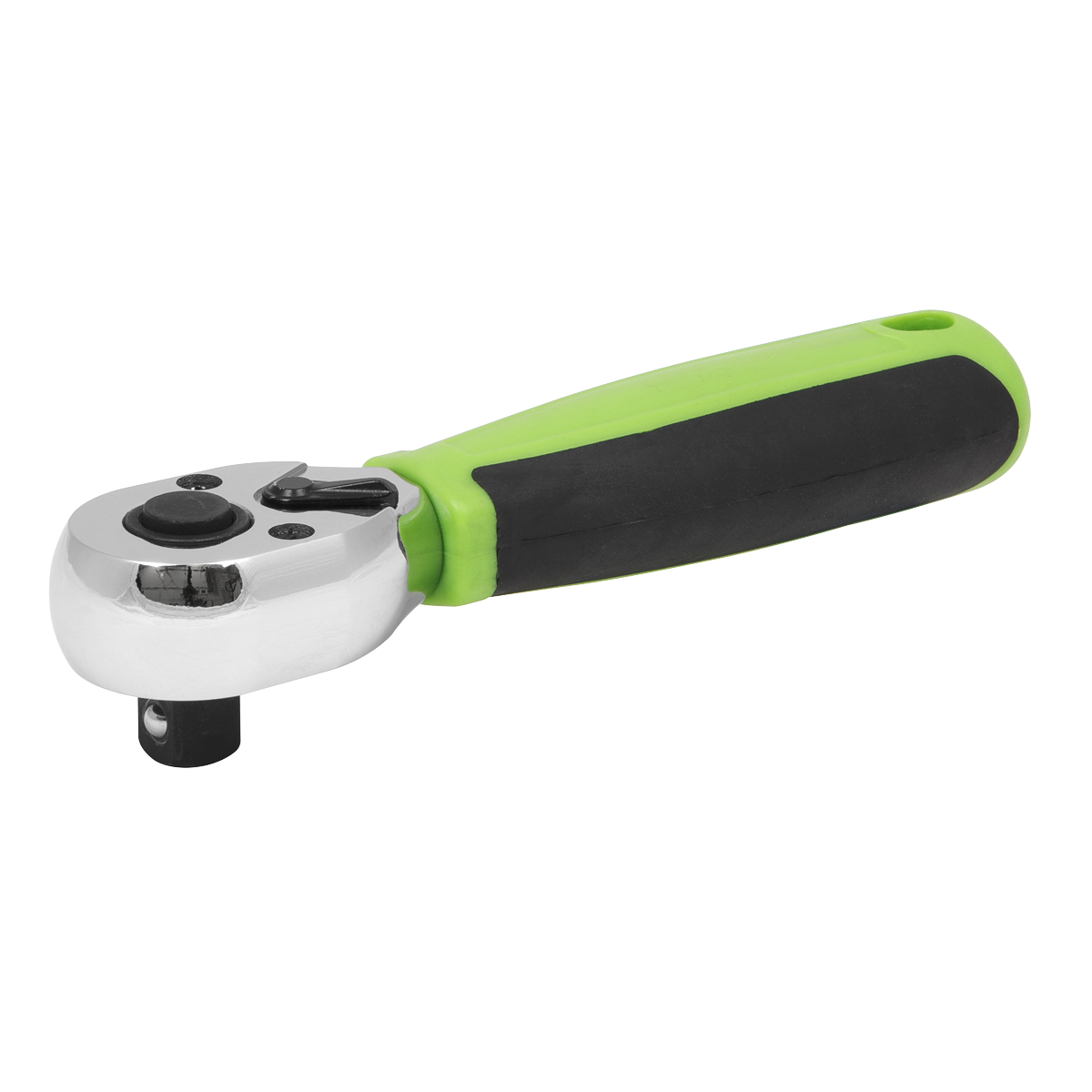 Stubby Ratchet Wrench with Flip Reverse 3/8"Sq Drive S01259