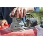 125mm Random Orbital Palm Sander 240W/230V S0125