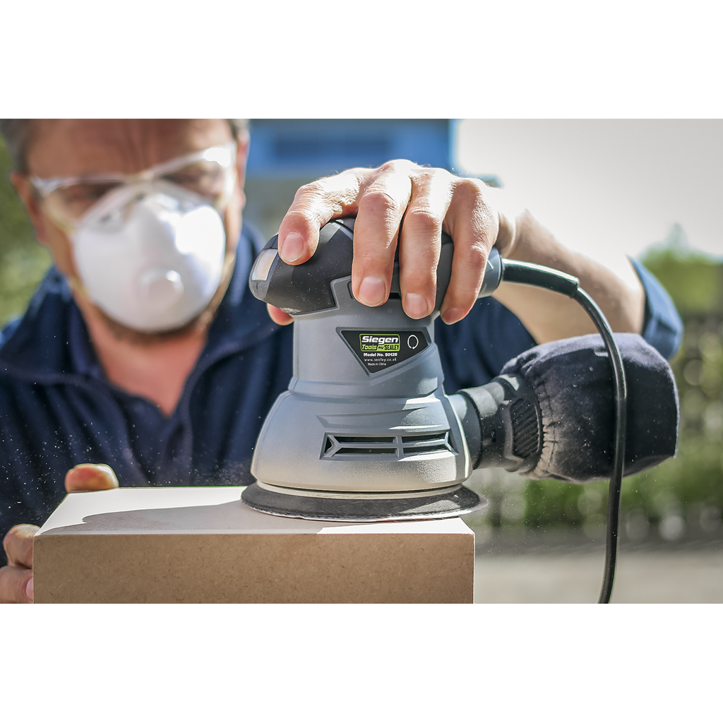 125mm Random Orbital Palm Sander 240W/230V S0125