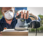 125mm Random Orbital Palm Sander 240W/230V S0125