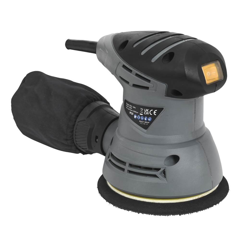 125mm Random Orbital Palm Sander 240W/230V S0125