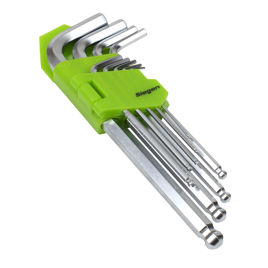 Long Ball-End Hex Key Set 9pc S01260
