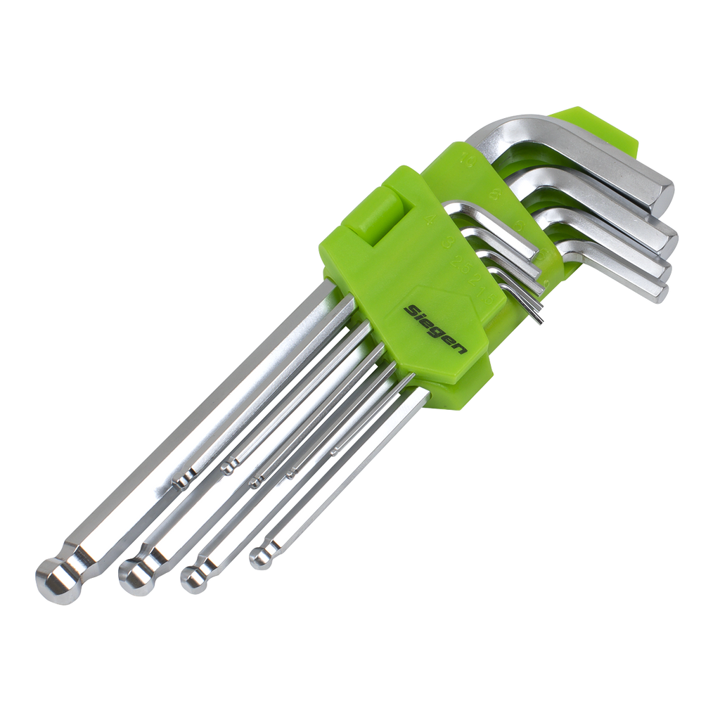 Long Ball-End Hex Key Set 9pc S01260