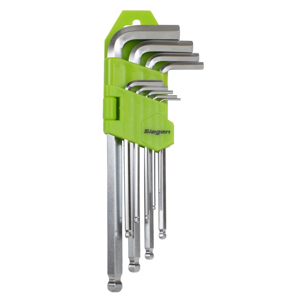 Long Ball-End Hex Key Set 9pc S01260