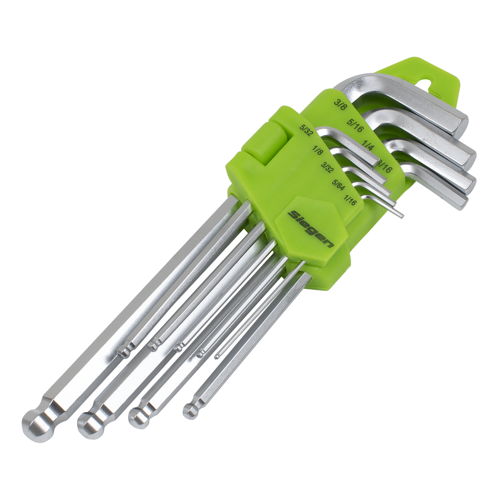 Imperial Long Ball-End Hex Key Set 9pc S01261