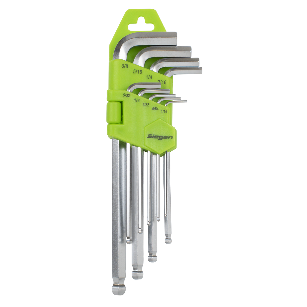 Imperial Long Ball-End Hex Key Set 9pc S01261