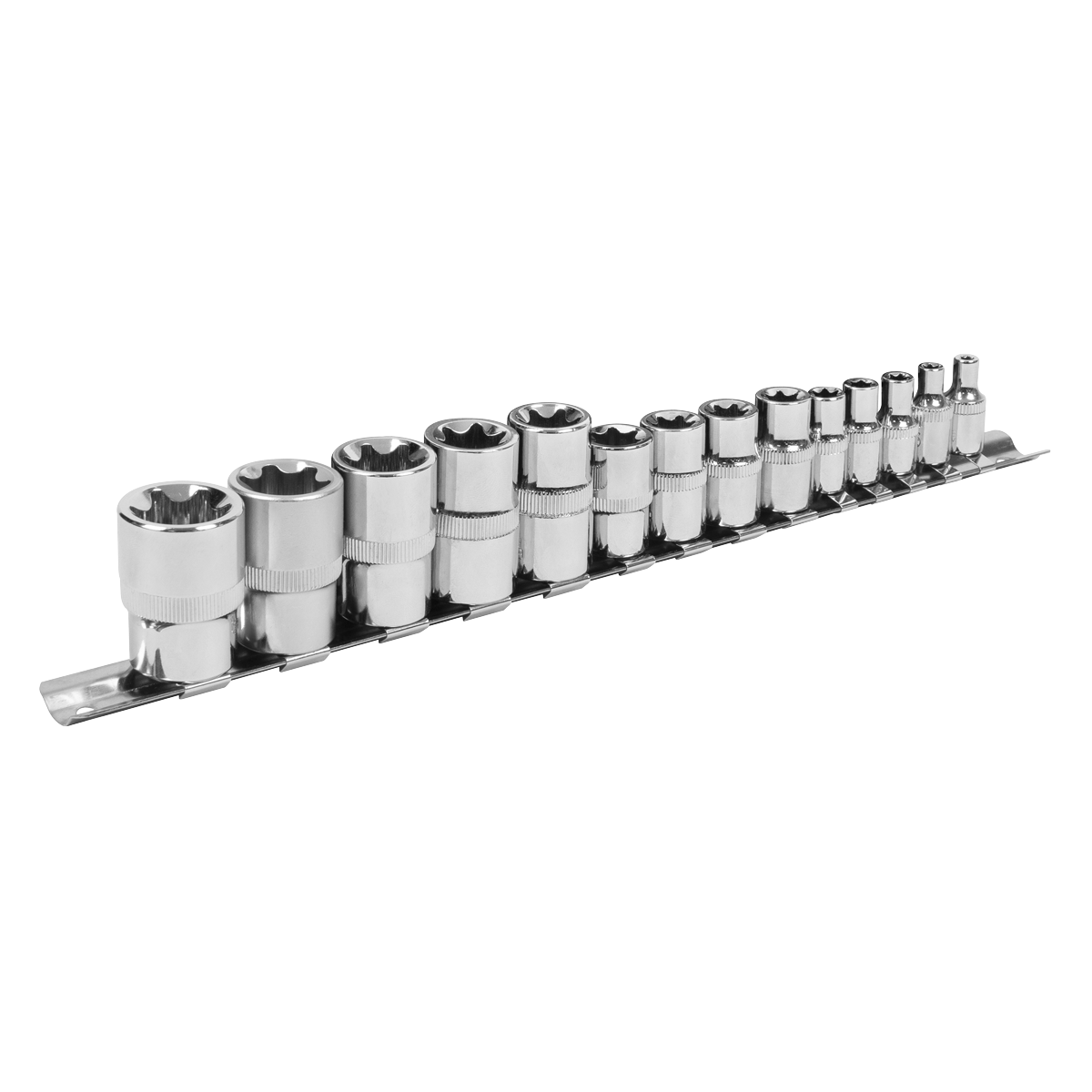 TRX-Star* Socket Set E4-E24 1/4", 3/8" & 1/2"Sq Drive 14pc S01265