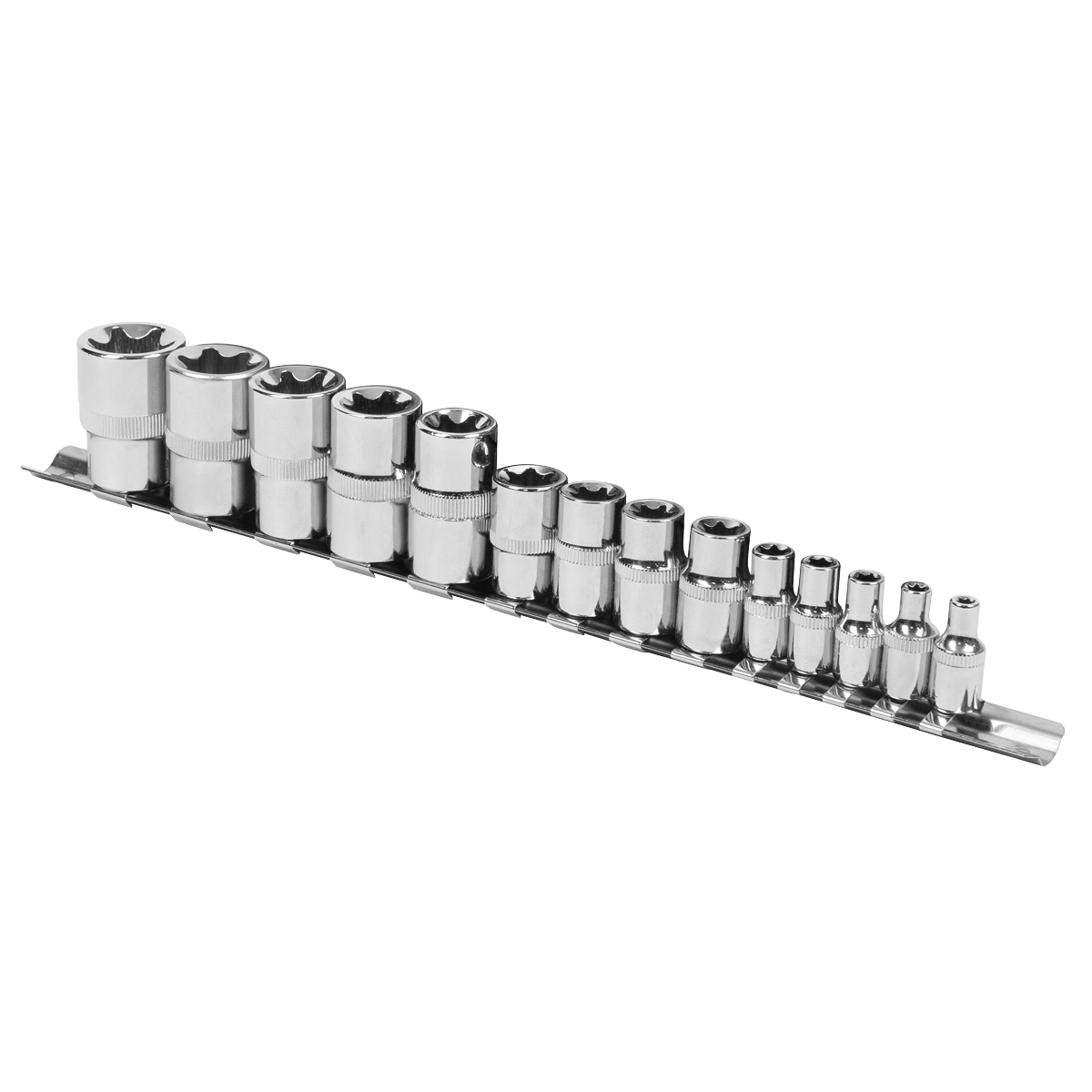 TRX-Star* Socket Set E4-E24 1/4", 3/8" & 1/2"Sq Drive 14pc S01265