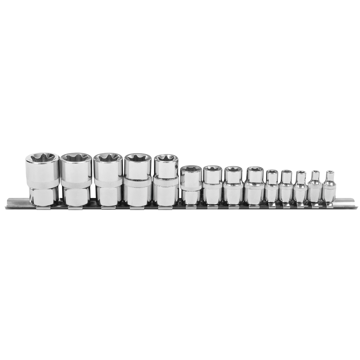 TRX-Star* Socket Set E4-E24 1/4", 3/8" & 1/2"Sq Drive 14pc S01265