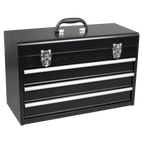 Portable Tool Chest 3 Drawer with 98pc Tool Kit S01266