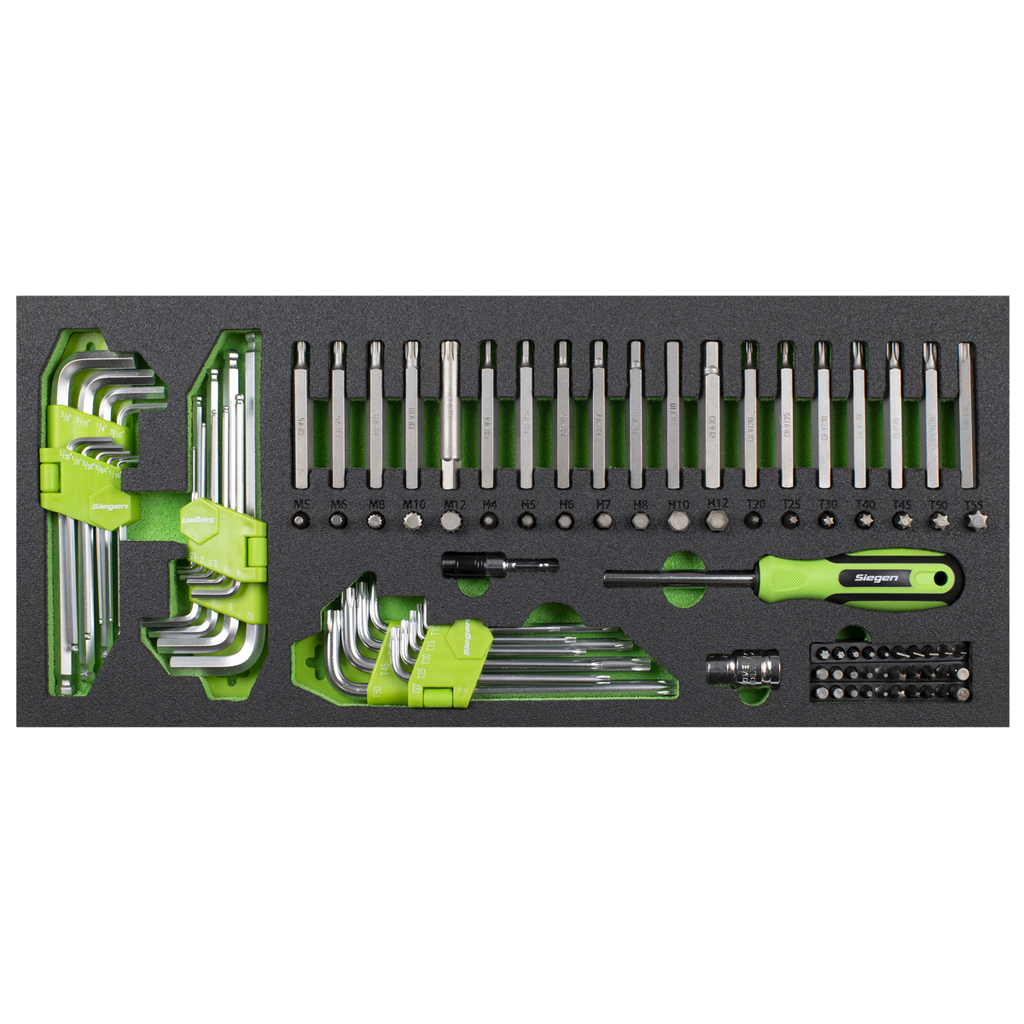 Topchest & Rollcab Combination 6 Drawer with 247pc Tool Kit S01267