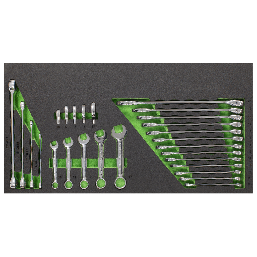 Topchest & Rollcab Combination 6 Drawer with 247pc Tool Kit S01267