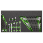 Topchest & Rollcab Combination 6 Drawer with 247pc Tool Kit S01267