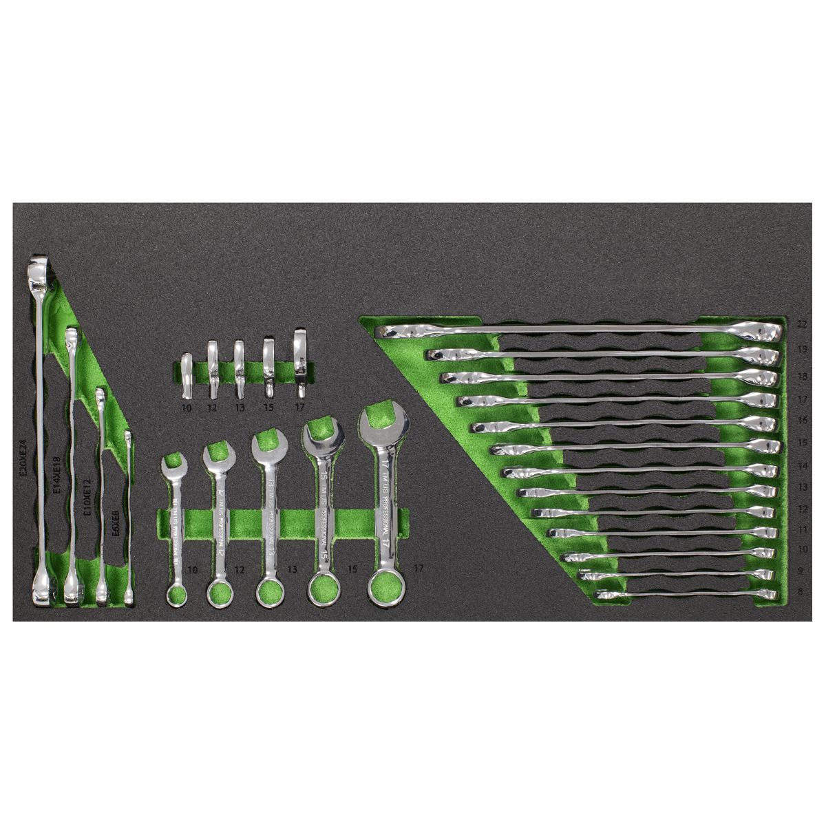 Topchest & Rollcab Combination 6 Drawer with 247pc Tool Kit S01267
