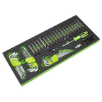 Topchest & Rollcab Combination 6 Drawer with 247pc Tool Kit S01267
