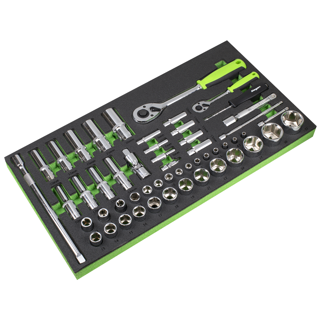 Topchest & Rollcab Combination 6 Drawer with 247pc Tool Kit S01267