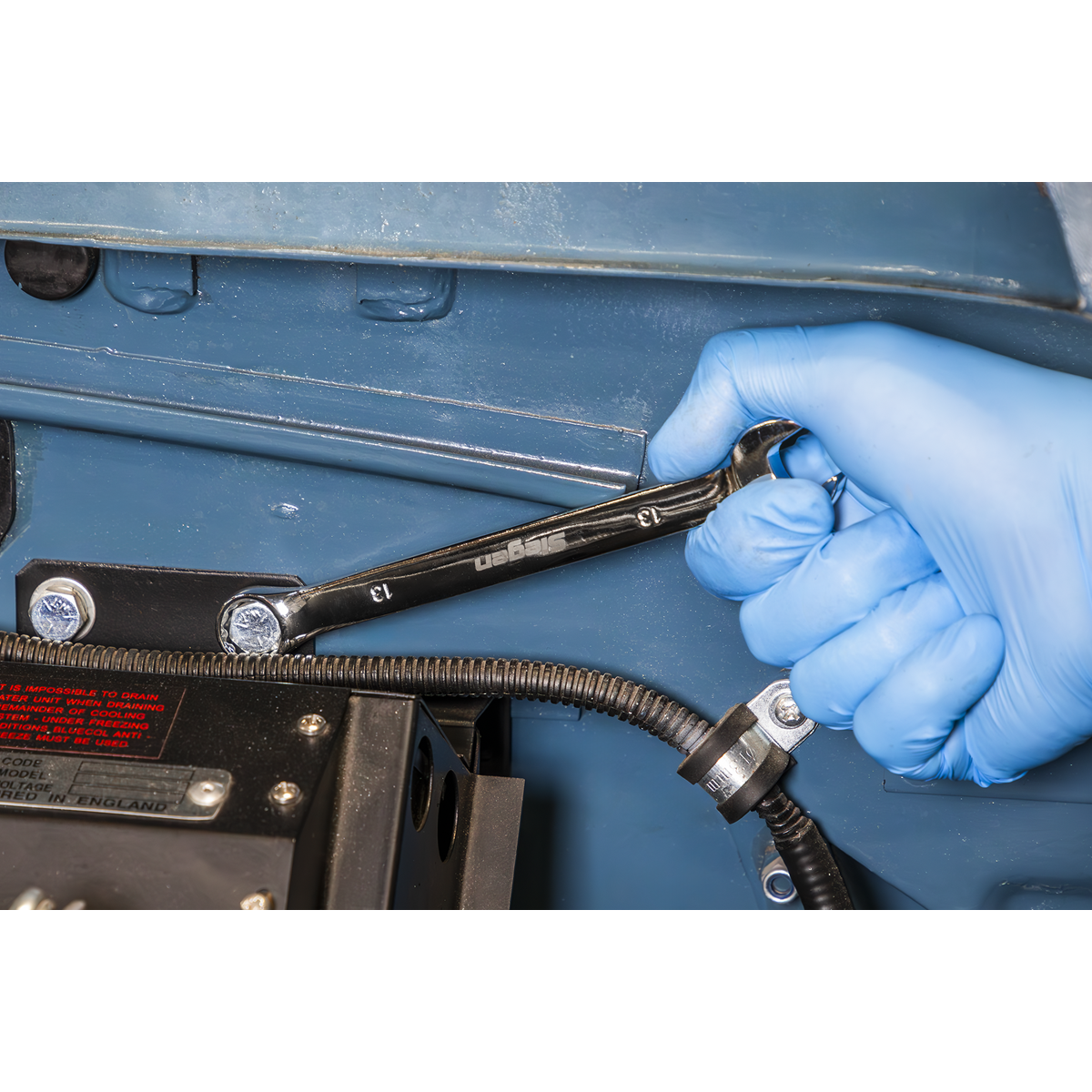 Combination Spanner Set with Tool Tray 19pc S01272