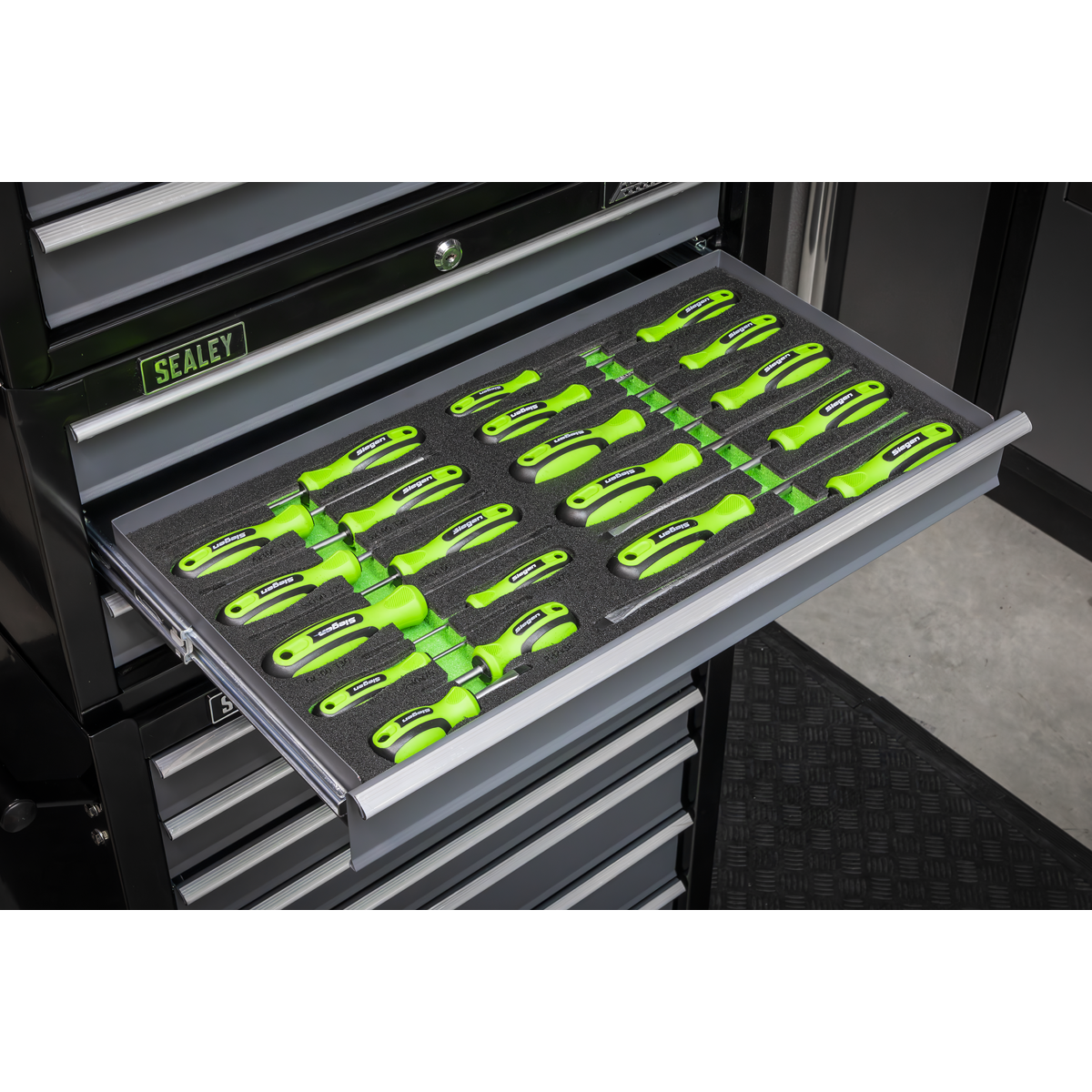 Screwdriver Set with Tool Tray 20pc S01276