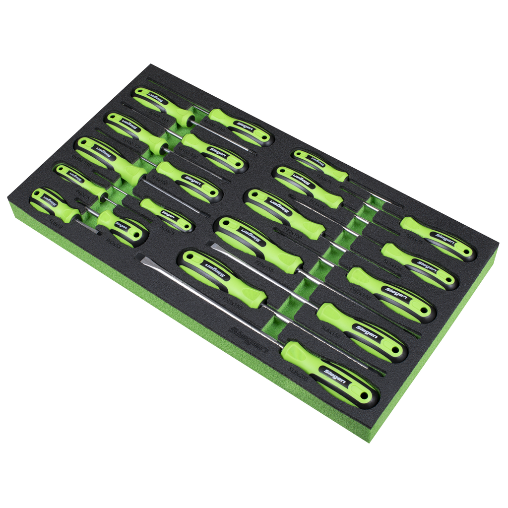 Screwdriver Set with Tool Tray 20pc S01276