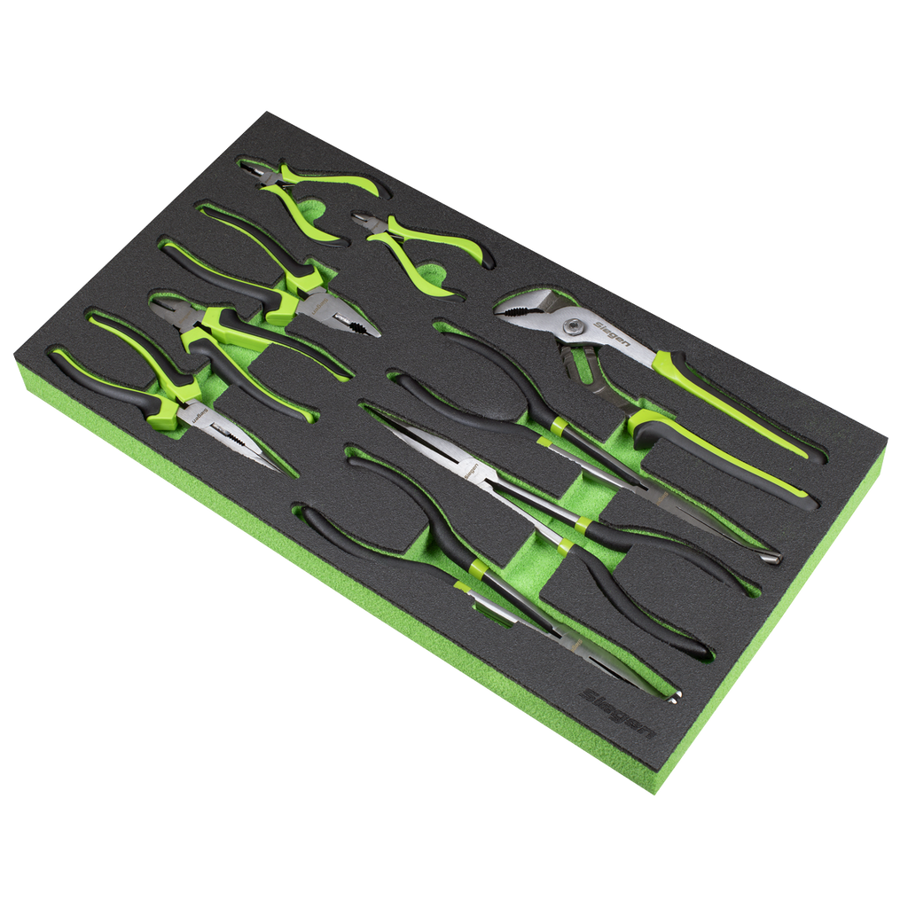 Pliers Set with Tool Tray 9pc S01277