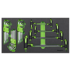 T-Handle & Standard Hex/TRX-Star* Key Set with Tool Tray 35pc S01280