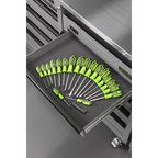 Hammer-Thru Screwdriver, Bit Driver & Bit Set with Tool Tray 28pc S01281