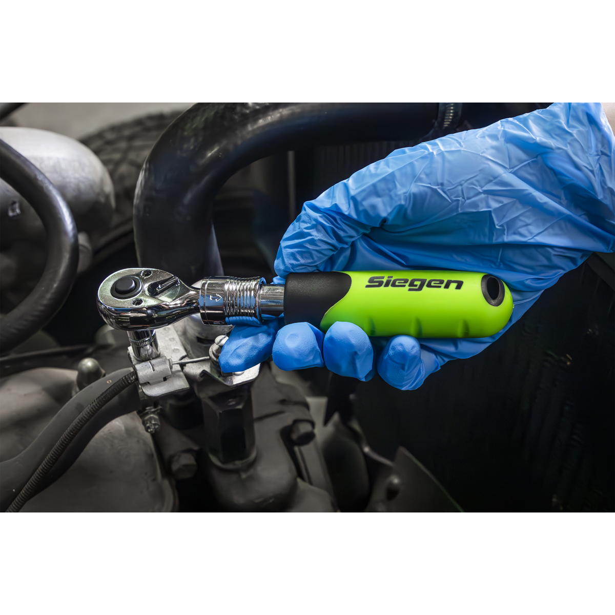 Extendable Ratchet Wrench 1/4"Sq Drive S01282
